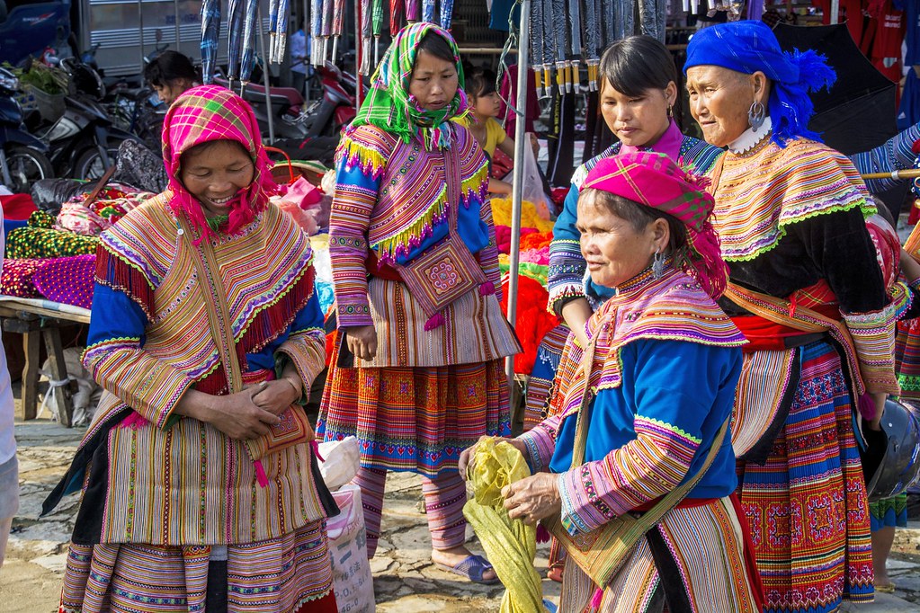 The ethnic markets of Bac Ha