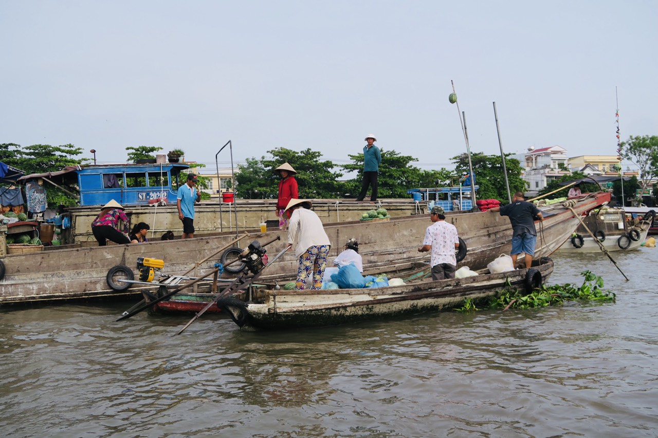 Top 7 marchés flottants dans le delta du Mékong